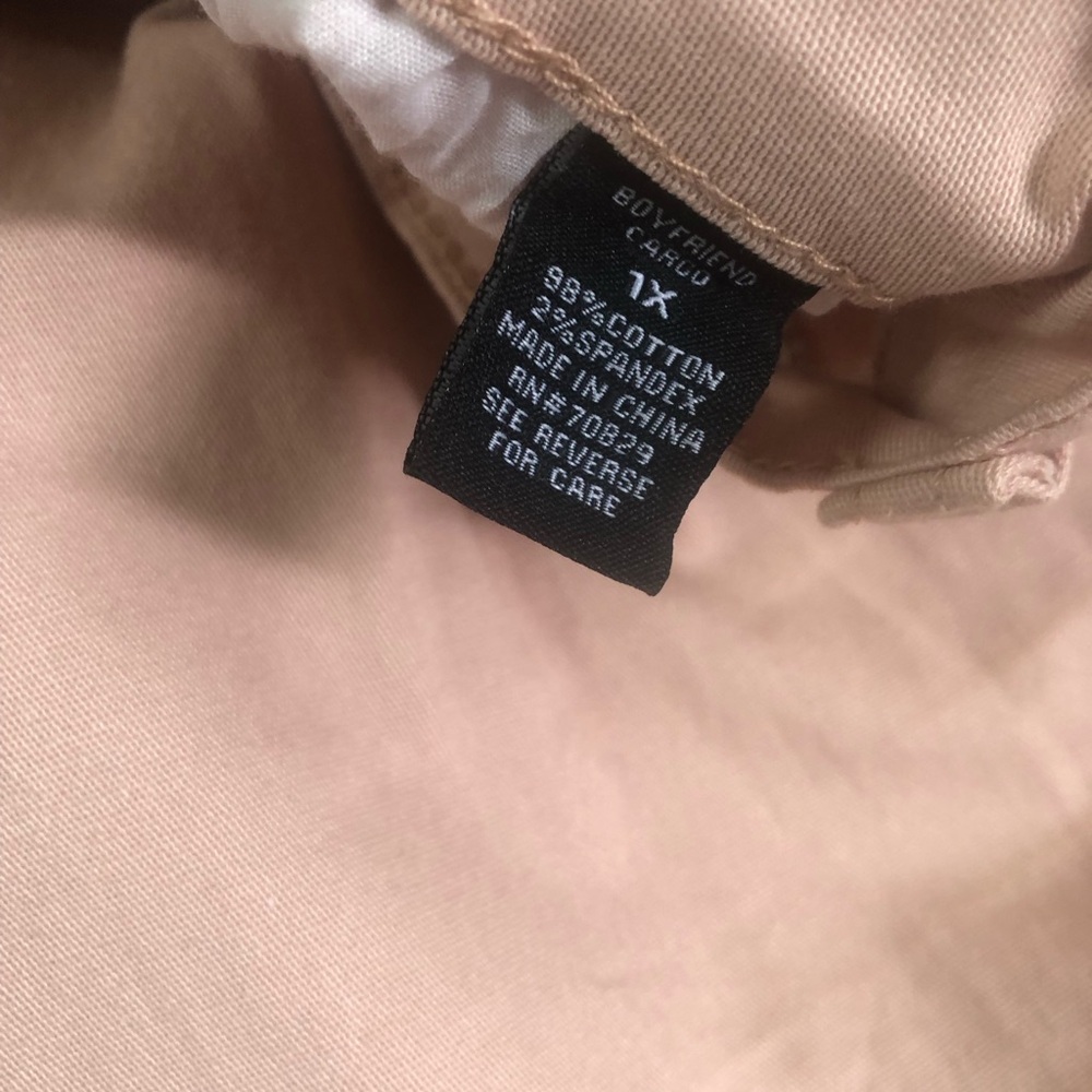 Pink Distressed Cargo Pantsc - Picture 7 of 7